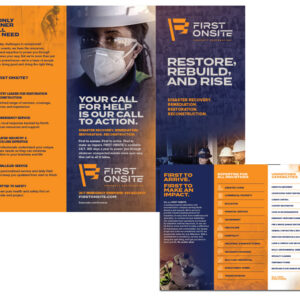 First Onsite Tri-fold Brochure